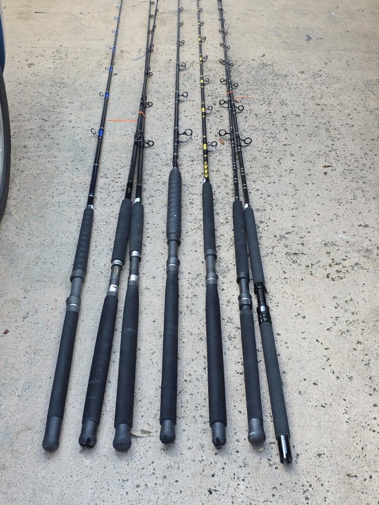 8 Feet Custom Conventional Rods..250.00 Each
