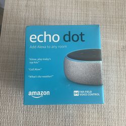 Amazon Echo Dot (3rd Generation) smart speaker.