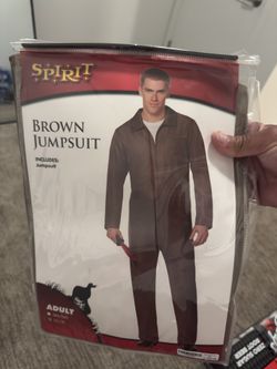 Brown jumpsuit