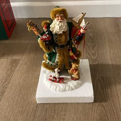 Fabric Mache Santa