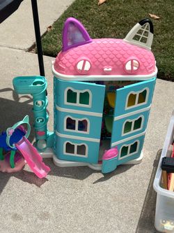 Gaby’s Dollhouse and water slide