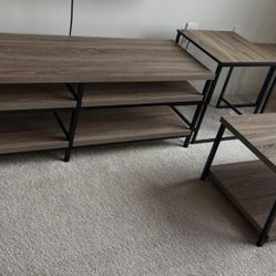 4-Piece Living Room Table Set 
