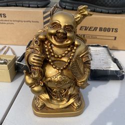 Golden Buddha Figure