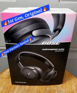 🔥Bose-QuietComfort Ultra, 1st Gen🔥Original 🔥$215 Firm On Price🔥Wireless Noise Cancelling