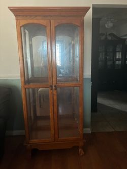 Wooden Display Cabinet