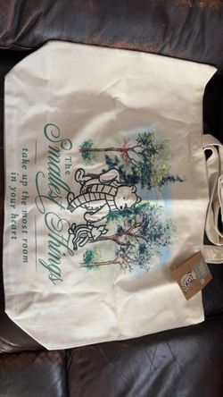 Vintage Winnie the Pooh tote bag