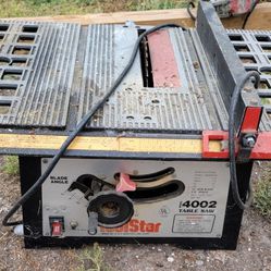 Table Saw ToolStar 4002 From Sears