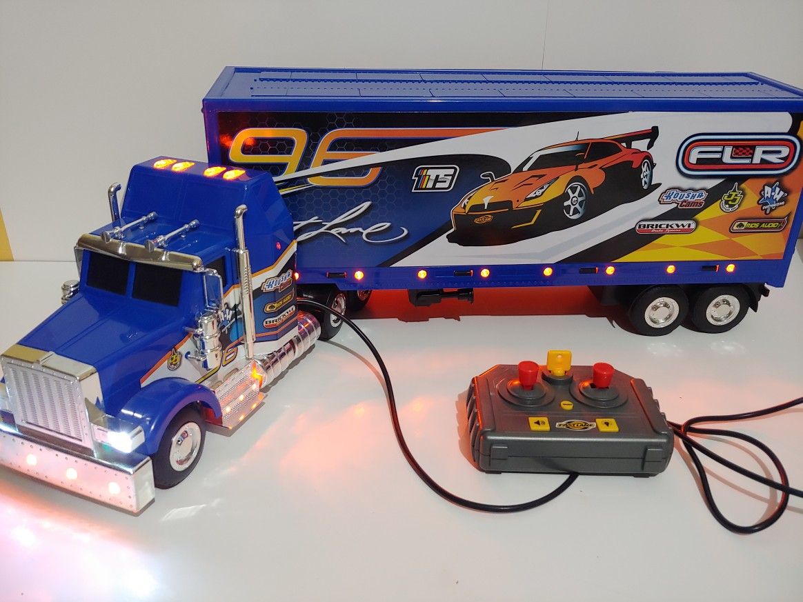 Fast Lane RC Semi Truck Toys R Us Trailer
