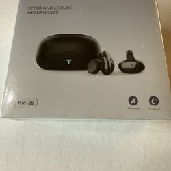 17) Earbuds Wireless Bluetooth 5.4 Open Ear Clip Headphones with Mic