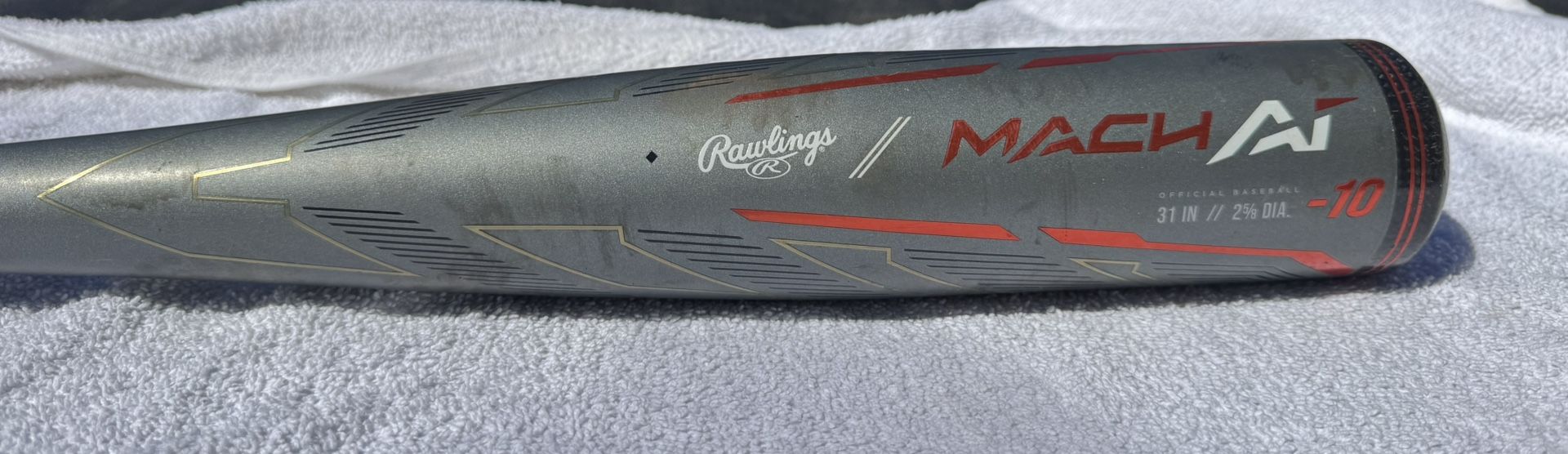 RAWLINGS MACH AI -10 USA BASEBALL BAT