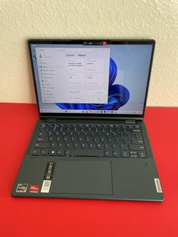 Lenovo Yoga 6 13β Touch Dolby Vision Atmos 2 in 1 laptop (2022 model) Ryzen 5 8GB 256GB
