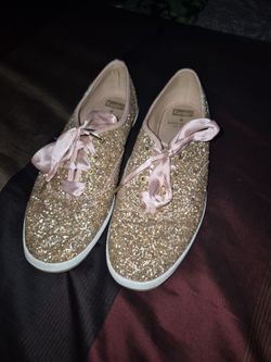 Keds x Kate Spade Glitter Sneakers size 8