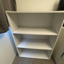White Bookshelf 