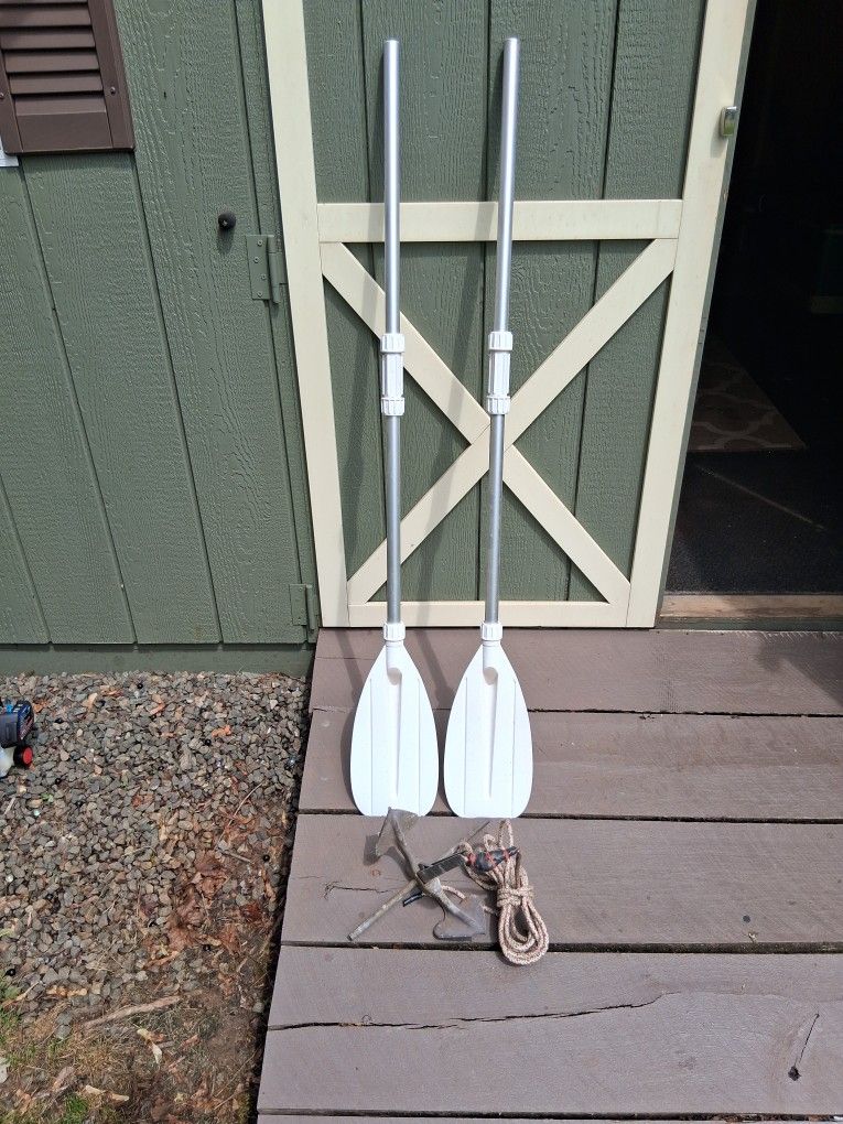 Oars And Anchor