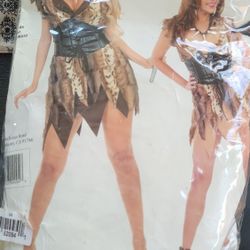 Cavewoman Costume Size Small