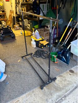 clothes rack