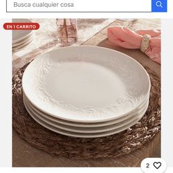 Hermosos platos grandes