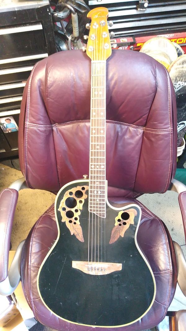 Ovation electric / acoustic guitar with Grover tuners for Sale in