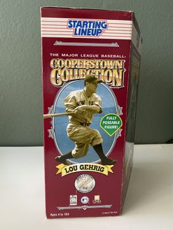 Lou Gehrig posable figure Starting Line Up Collectible