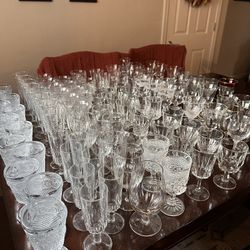 Glassware - 100+ glasses for wedding or events