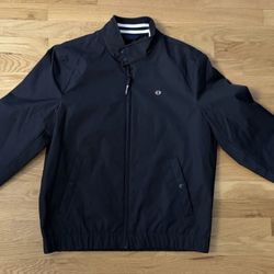 Champion Mens Classic Lightweight Bomber Jacket Black Water Resistant Medium