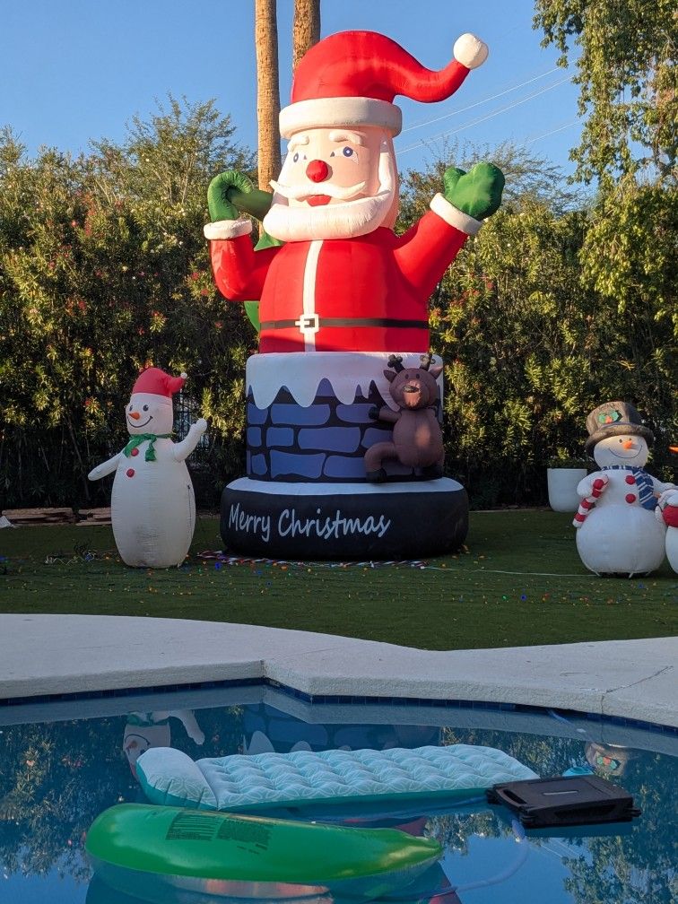 20 Foot Blow Up For Christmas 