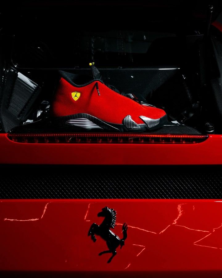 Jordan 14 Ferrari Red size 10