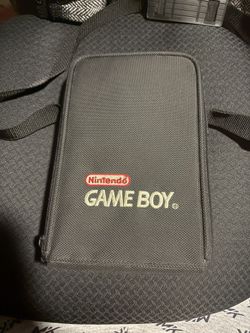 Vintage Nintendo GameBoy Color Bag / Sims Manual Gamecube 