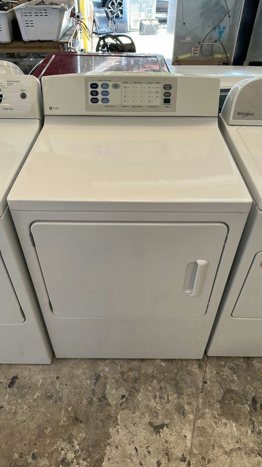 GE White 6.5 cu ft Electric Dryer
