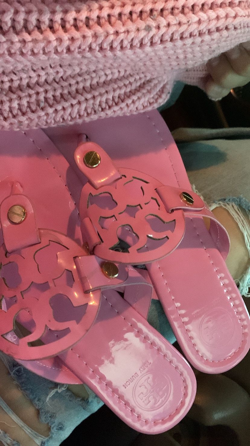 Tory Burch Sandals Baby Pink! 💞 