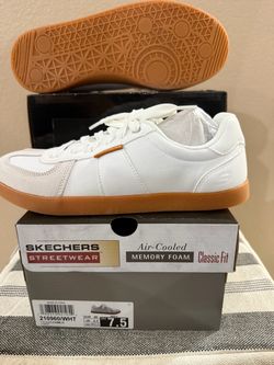 Skechers Streetwear Camilo White Sneakers Size M7.5