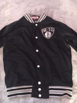 Nets Varsity Jacket MENS - LARGE