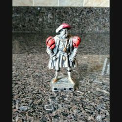 Vintage WAPW King Henry VIII Pewter Figurine 