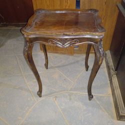 2 Antique Wood Tables
