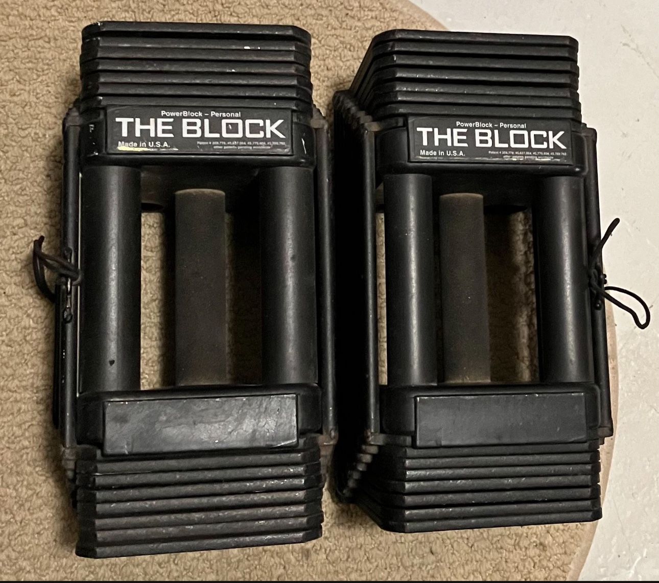 Powerblock Dumbells 45lb