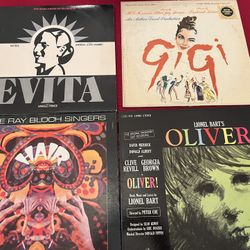5 Different Vintage/ Classic Vinyl Albums 