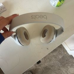 White Headphones 