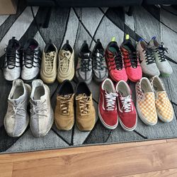 Nike Vapormax, Yeezys, Vans, New Balance