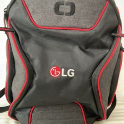 OGIO Hatch Pack Backpack Book Bag School Laptop Black Red