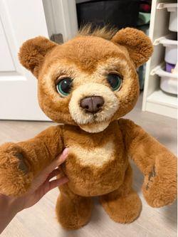 FurReal Cubby, The Curious Bear Interactive Plush Toy, Ages 4 & Up