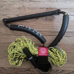 Straight line  Handle And Rope 