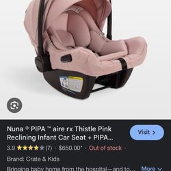 Nuna Car seat