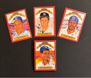 1989 Donruss Full 27 card Diamond King Set