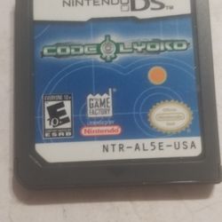 Nintendo DS game Code Lyoko Use no case