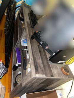 Tv Stand, with Storage Compartments