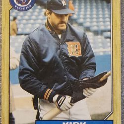 Kirk Gibson # 765 '87 Topps Baseball ⚾️ 
