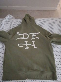 Green ed hardy sweater size large