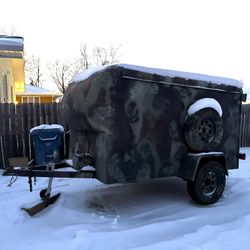 5x5x8 Enclosed Cargo Trailer