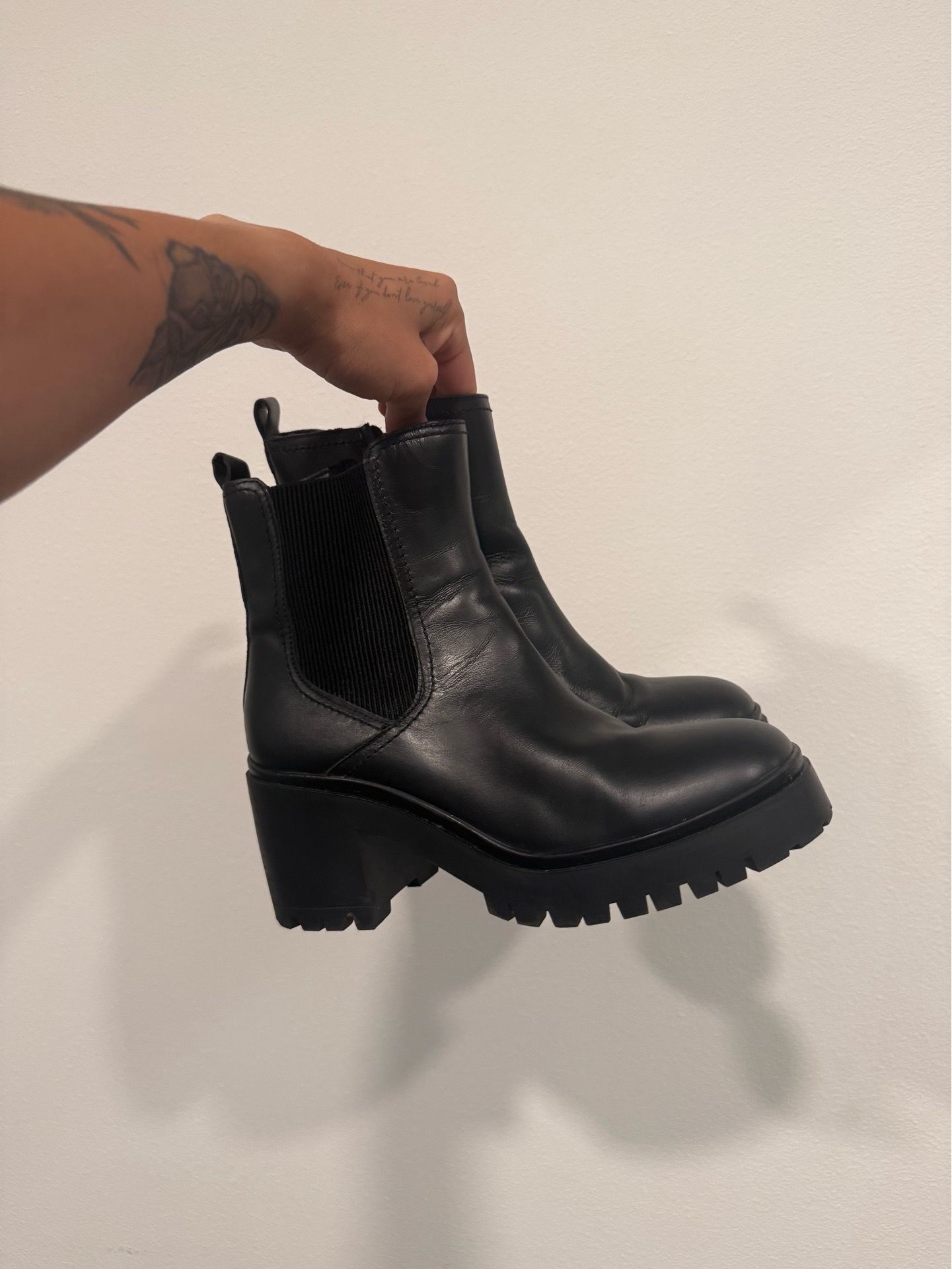 Leather Boots