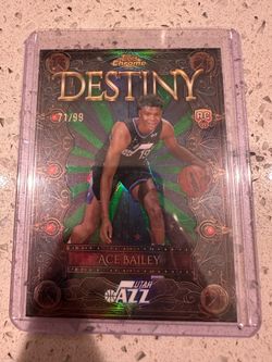 Ace Bailey Destiny Rookie /99 Green Parallel Topps Chrome